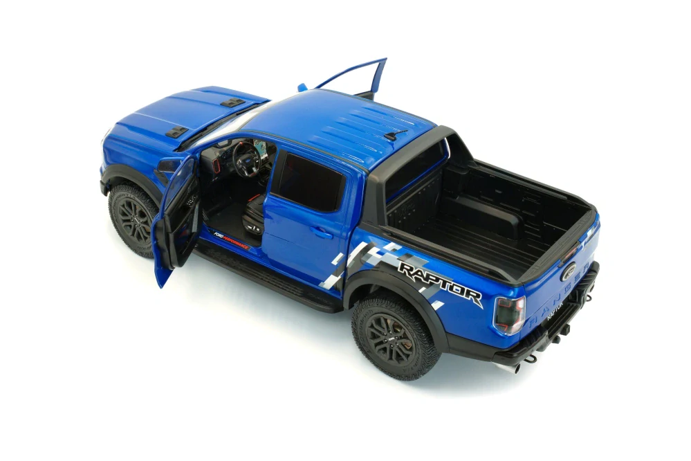 Ford Ranger Raptor 2024 blue lightning 1:18 Solido