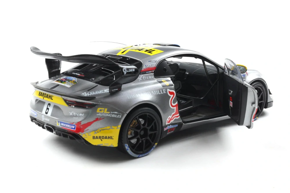 Alpine A110 RGT+ #6 Loeb/Godey Rallye du Mont Blanc 2024 1:18 Solido