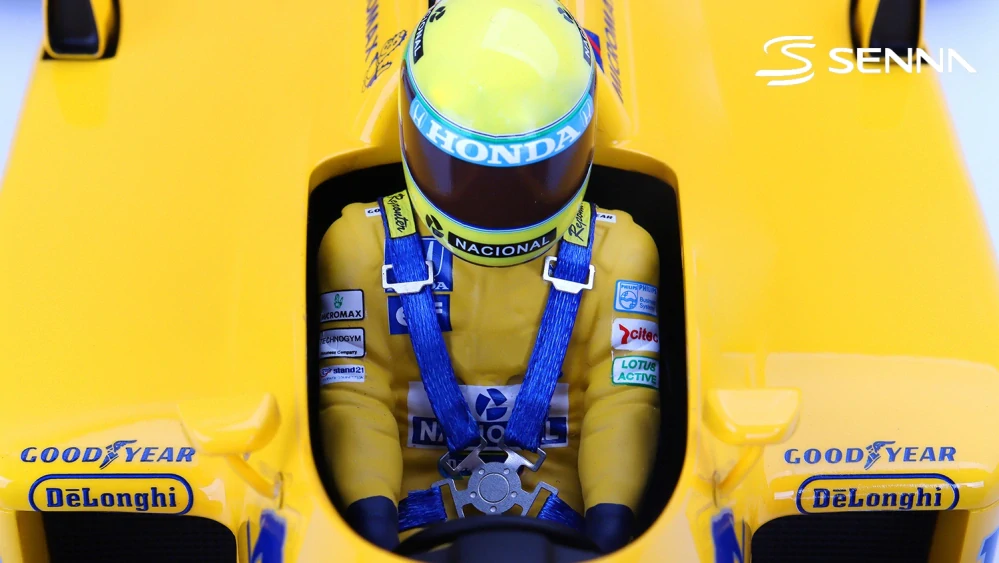 Lotus 99T #12 A.Senna Winner Monaco GP 1987 1:12 TSM Model