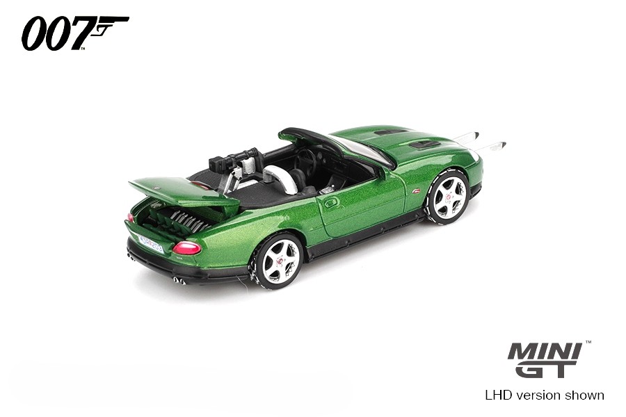 Jaguar XKR 2002 *Die Another Day* English Packaging 1:64 Mini GT