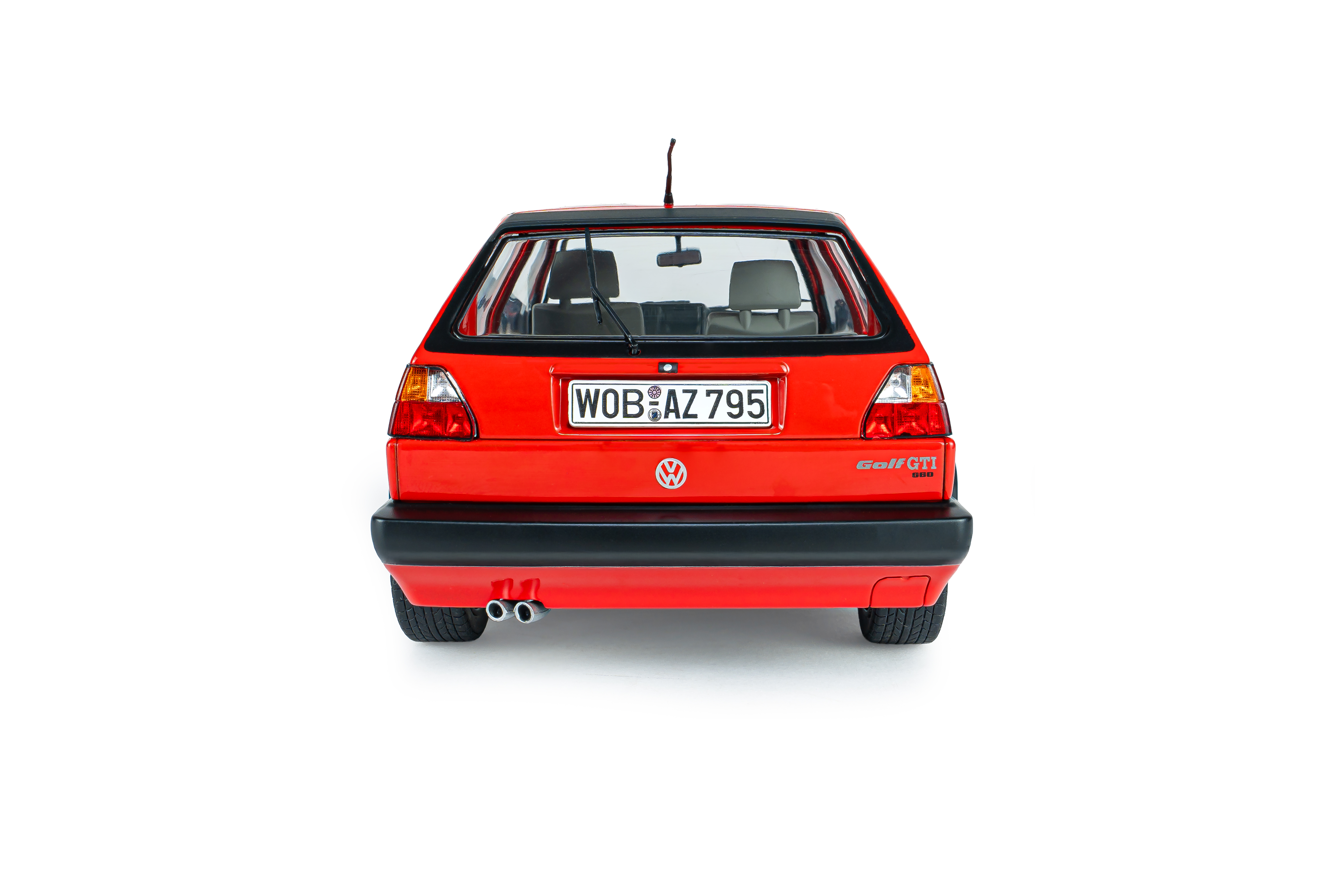 Volkswagen Golf 2 GTI G60 1989 Mars red 1:18 Solido
