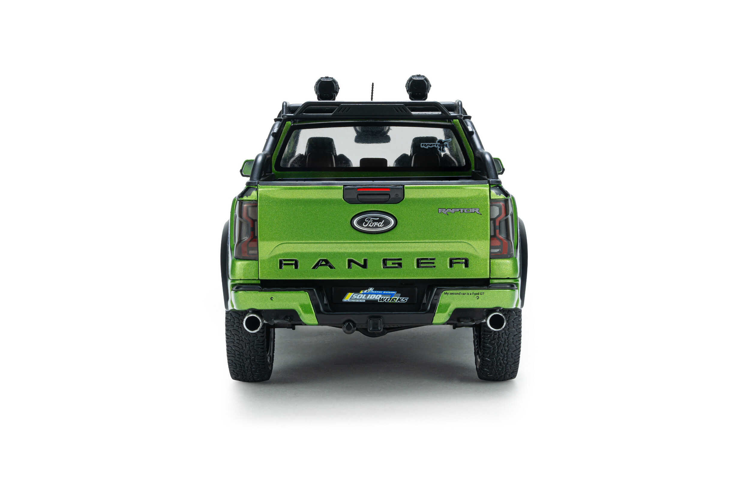 Ford Ranger Raptor 2024 green metallic 1:18 Solido