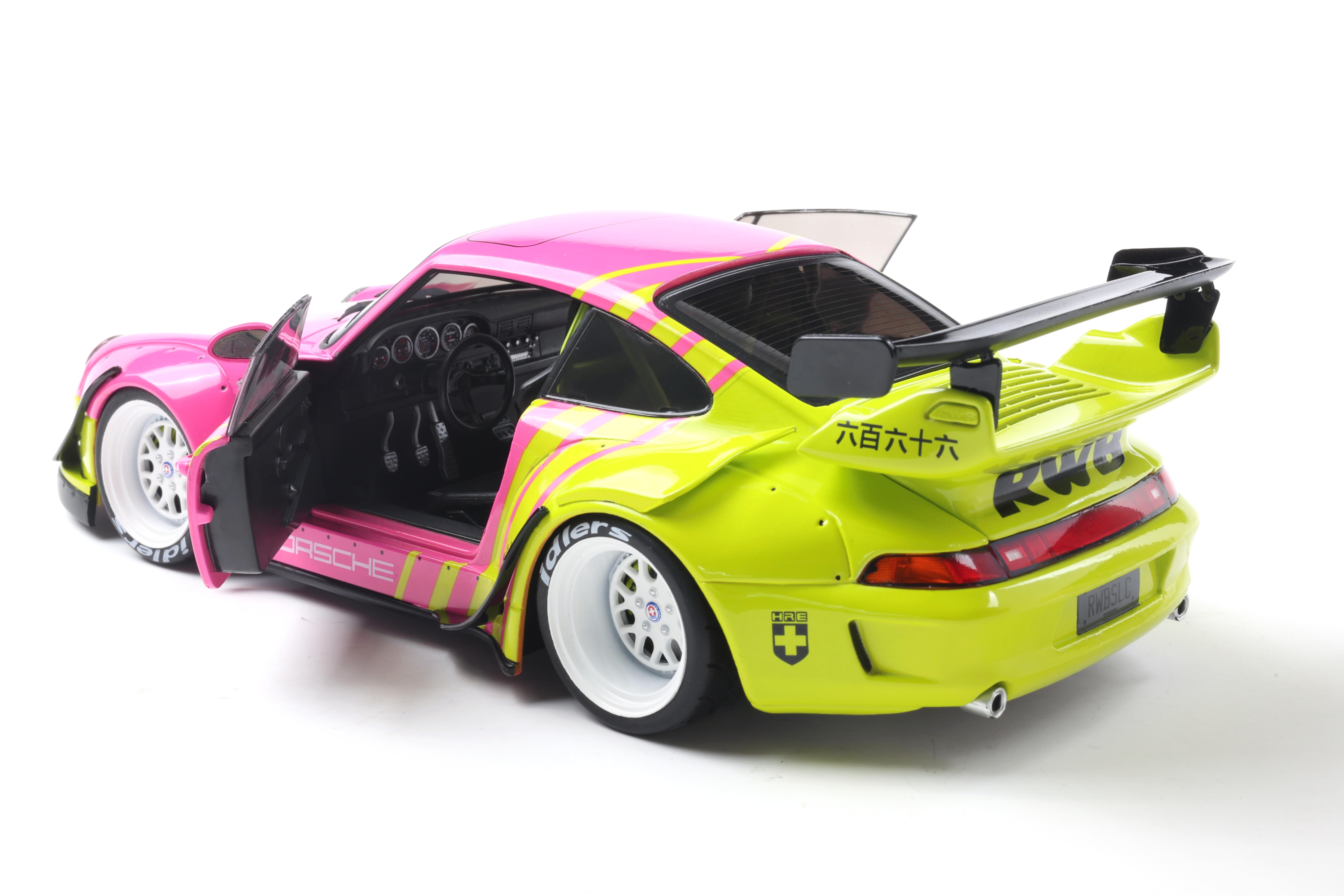 Porsche RWB Bodykit 2024 pink 1:18 Solido