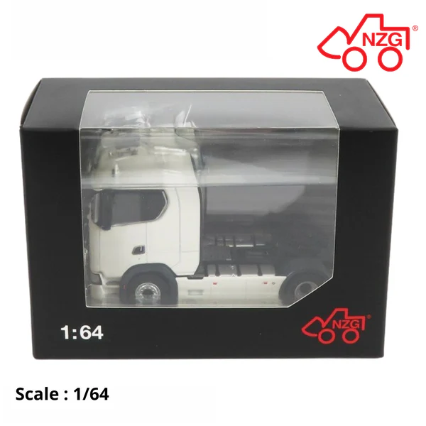 Scania S730 V8 Truck 2017 white 1:64 NZG