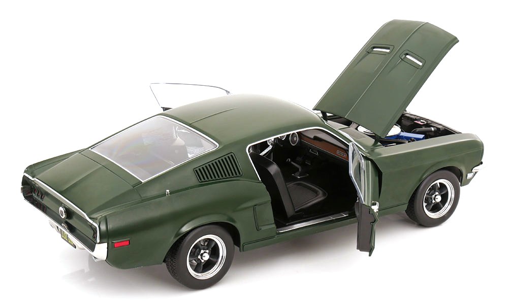 Ford Mustang GT Fastback Coupe Bullitt Movie Edition 1968 green 1:12 KK Scale