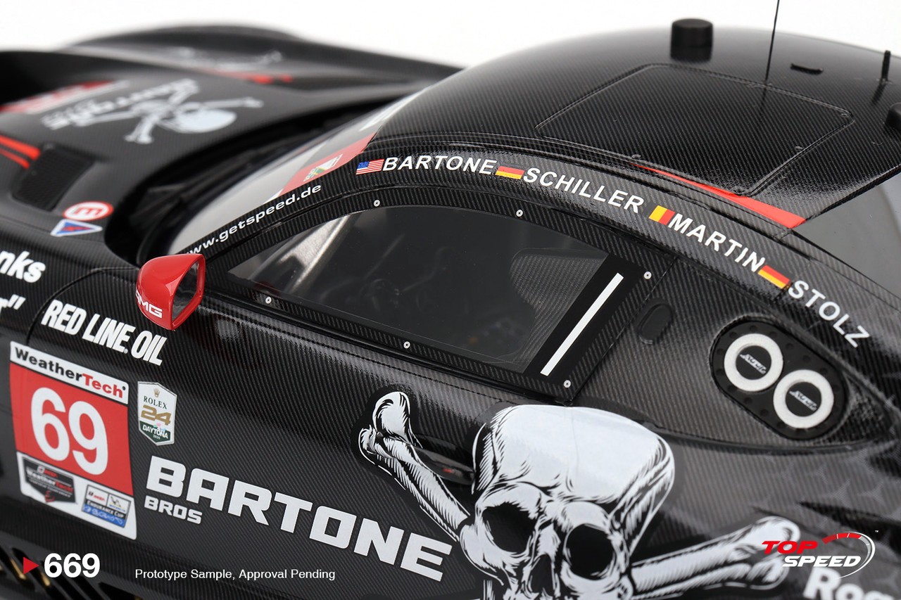 Mercedes-AMG GT3 EVO #69 Getspeed 24H Daytona 2025 1:18 TopSpeed Models