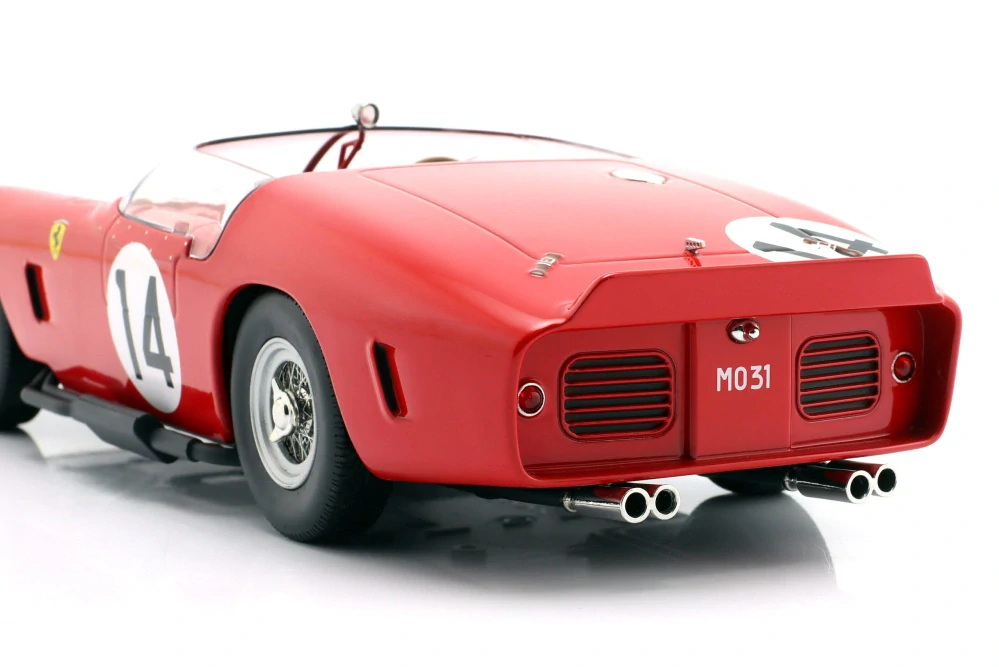 Ferrari 250 TR61 3.0L V12 Spider Team SEFAC #14 Gendebien/Hill Winner 12H Sebring 1961 1:18 Werk83