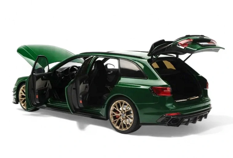 Audi A4 RS4 Darwin Pro B9 Avant SW Station Wagon 2020 green metallic 1:18 NZG