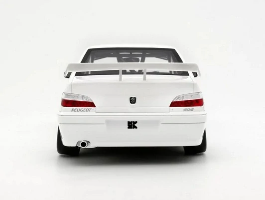 Peugeot 406 by Khyzyl Saleem 2024 white 1:18 OttOmobile
