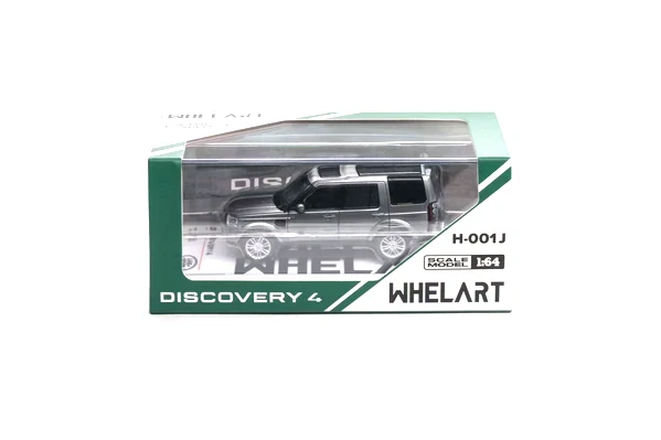 Land Rover Discovery 4 2014 metallic gray 1:64 Whelart