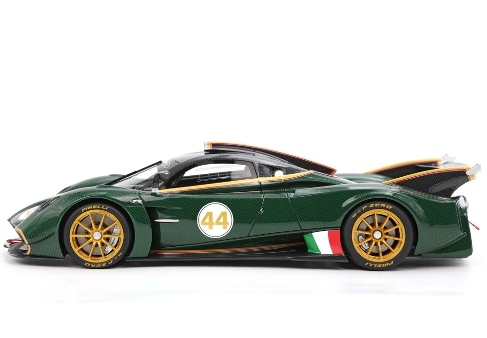 Pagani Huayra R Gloss green carbon verde smeraldo 1:18 B.B.R.