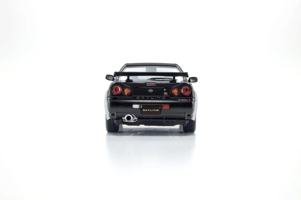 Nissan Skyline GT-R R34 V-SpecII 2001 black 1:43 Kyosho