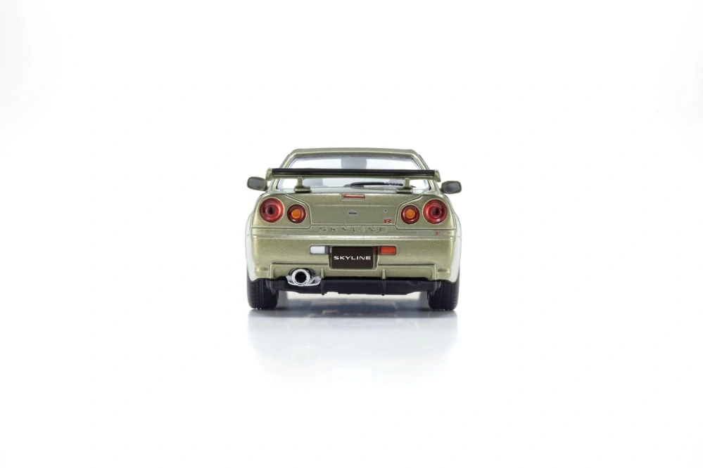 Nissan Skyline GT-R R34 V-SpecII 2001 Millenium jade 1:43 Kyosho