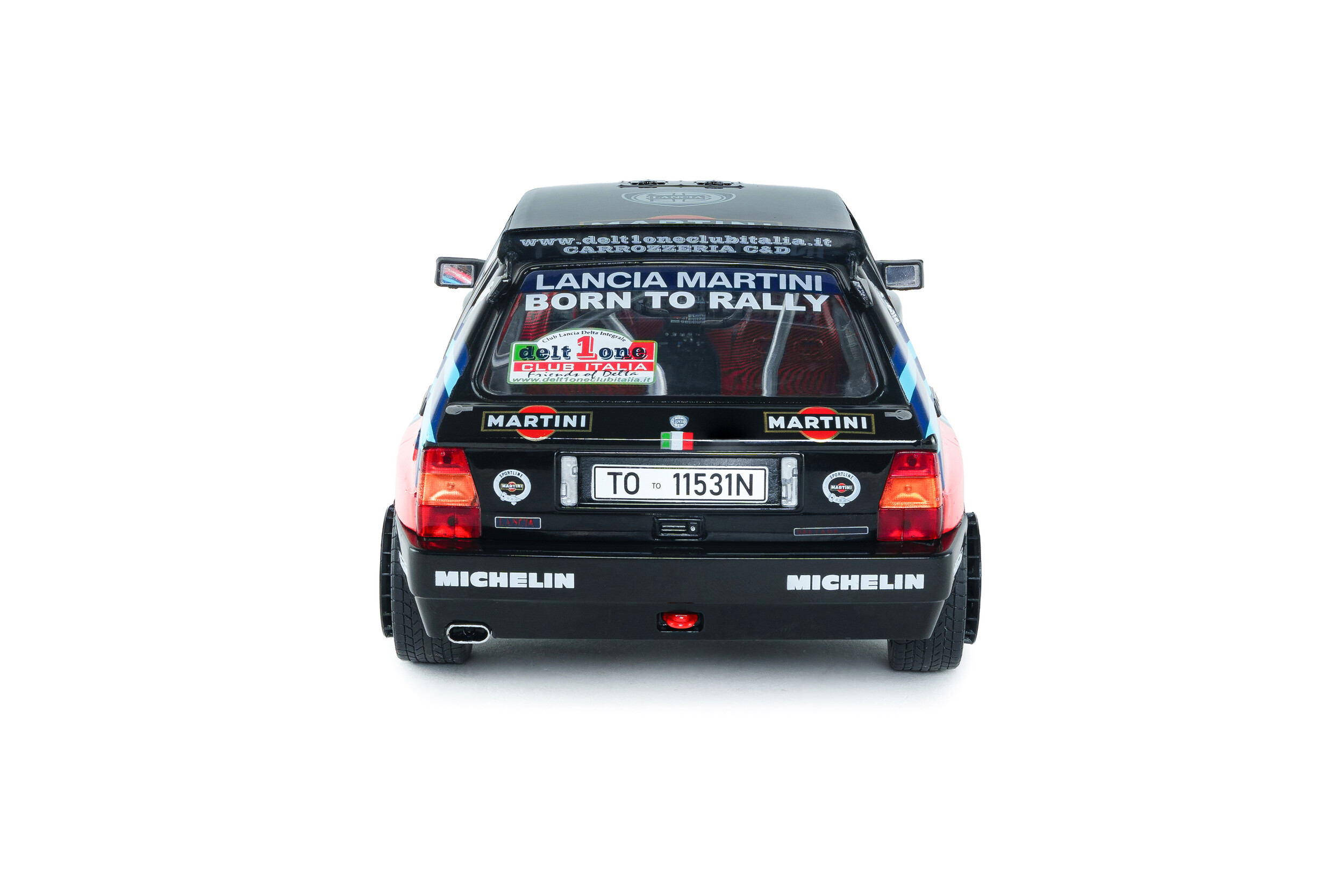 Lancia Delta HF Integrale Tribute To Biasion A.Sacco Rallye Monte Carlo 1990 1:18 Solido