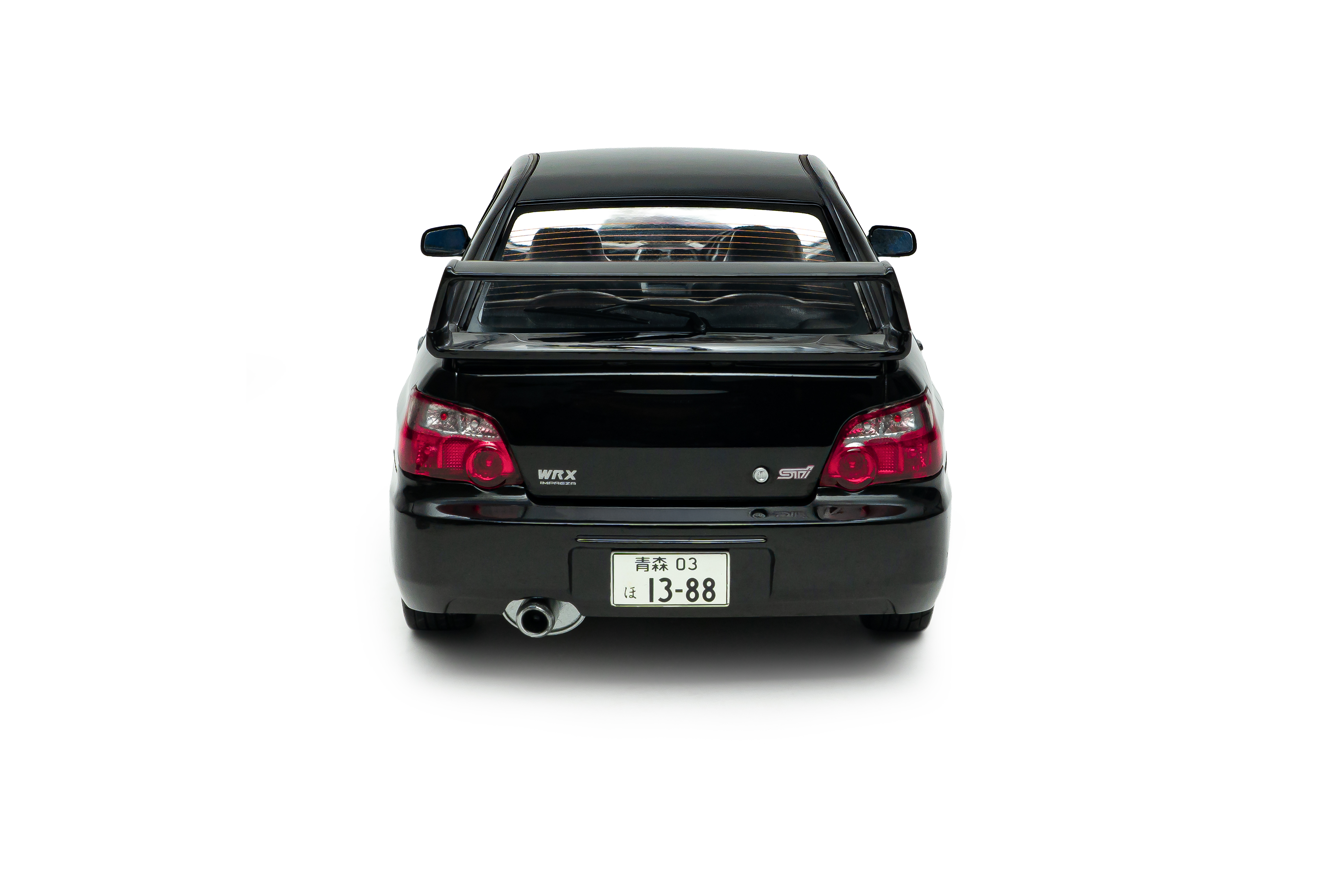 Subaru Impreza WRX STI 2004 Java black pearl 1:18 Solido