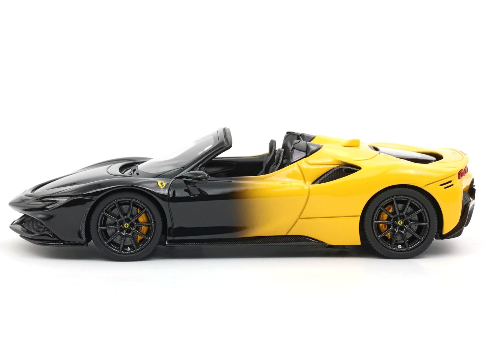 Ferrari SF90 Spider Yellow Black bicolor 1:43 B.B.R.