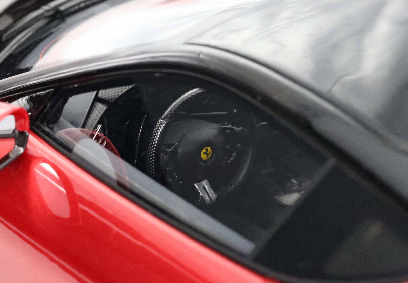 Ferrari 12Cilindri Rosso Imola black rims 1:18 B.B.R.