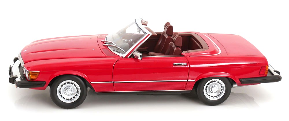 Mercedes-Benz 450SL R107 USA 1979 *Dallas* TV-Series red 1:12 KK Scale