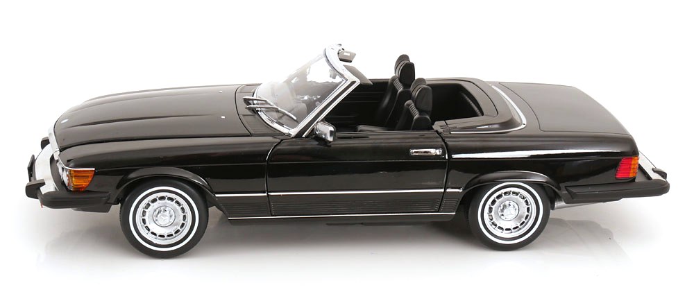 Mercedes-Benz 450SL R107 USA 1979 *American Giggolo* black 1:12 KK Scale
