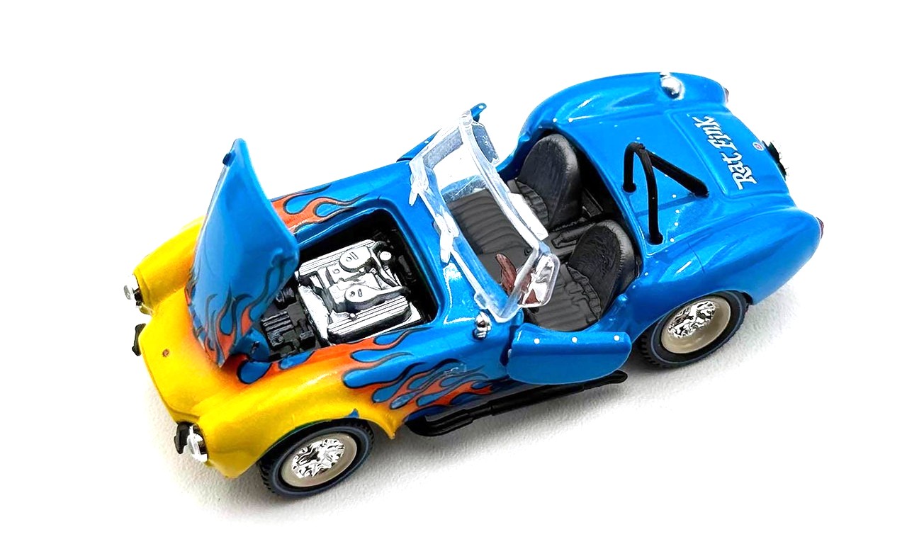Rat Fink Hauler and Cobra Super Snake 1:64 Acme Diecast