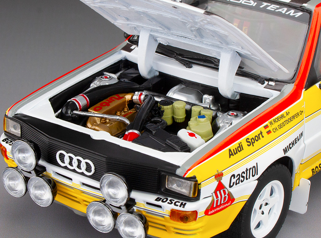 Audi Quattro A2 #1 Rohrl/Geistdorfer Winner Rallye Monte Carlo 1984 1:18 Sun Star