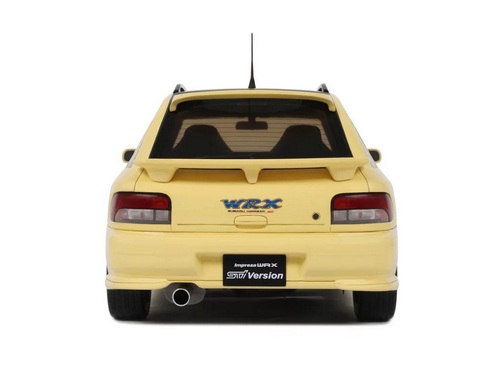 Subaru Impreza WRX STI Version VI Sport Wagon 1999 cashmere yellow 1:18 OttOmobile