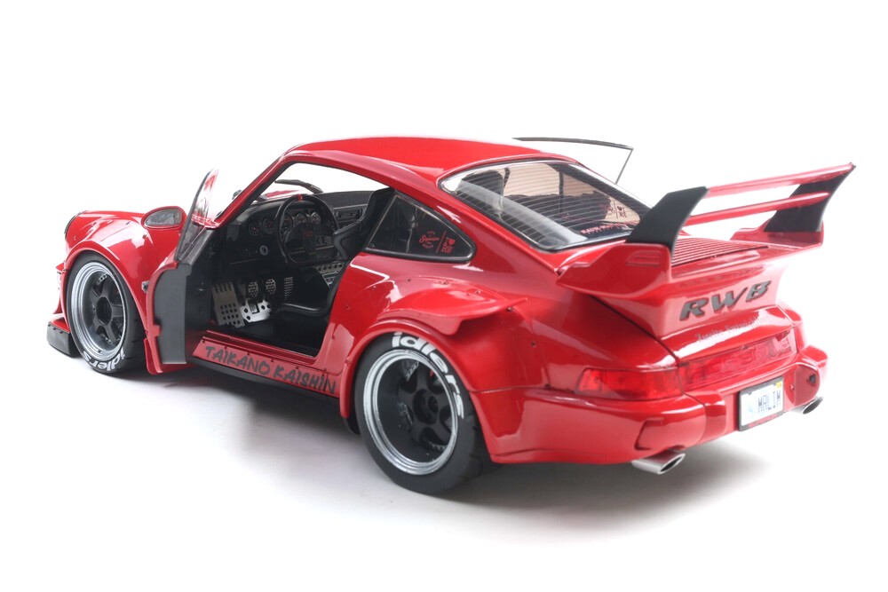 Porsche RWB Bodykit Taikano Kaishin 2024 red 1:18 Solido