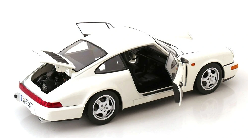 Porsche 911 964 RS Coupe 1992 Cup Rims white 1:12 KK Scale