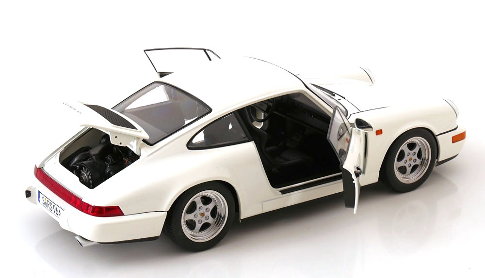Porsche 911 964 RS Coupe 1992 Speedline Rims white 1:12 KK Scale