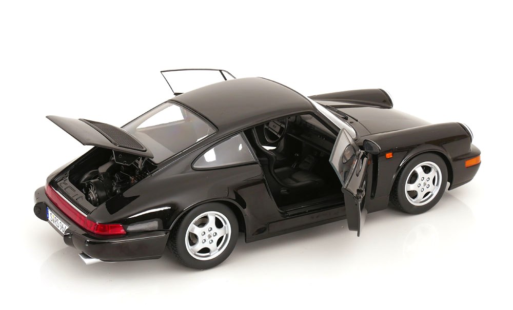 Porsche 911 964 RS Coupe 1992 Cup Rims black 1:12 KK Scale