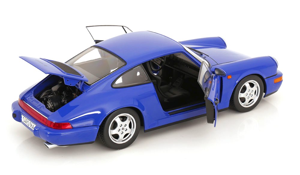 Porsche 911 964 RS Coupe 1992 Cup Rims blue 1:12 KK Scale