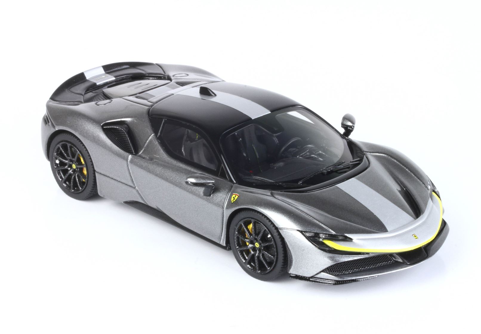 Ferrari SF90 Stradale Metallic Iron Grey 1:43 B.B.R.
