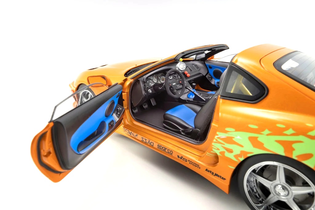 Brian's Toyota Supra MKIV Spider 1995 *Fast & Furious* orange 1:18 Kyosho
