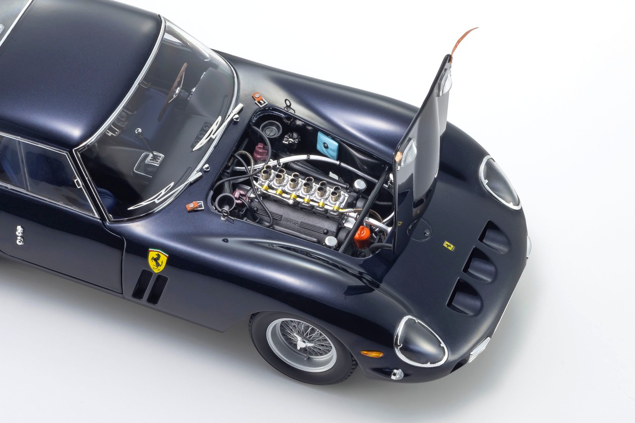Ferrari 250 GTO 3.0L V12 Coupe 1962 dark blue 1:18 Kyosho