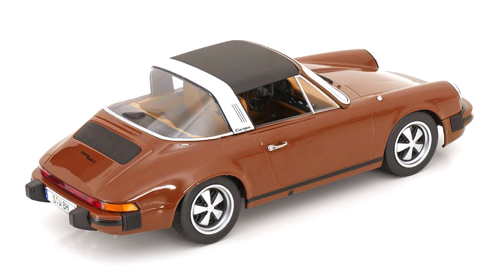 Porsche 911 SC Targa 1975 *Tatort Stuttgart* brown 1:18 KK Scale
