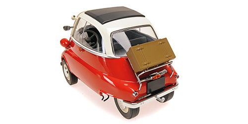 BMW Isetta 1955 red/white 1:18 Minichamps