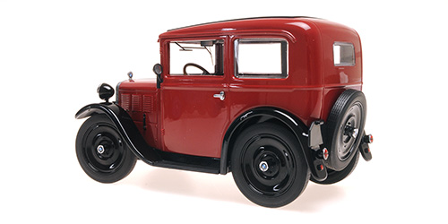 BMW DIXI 1928 dark red 1:18 Minichamps
