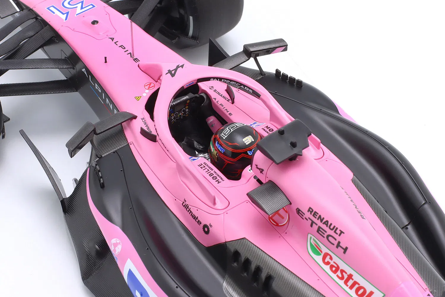 Alpine BWT F1 Team A523 #31 E.Ocon Bahrain GP 2023 1:18 Minichamps