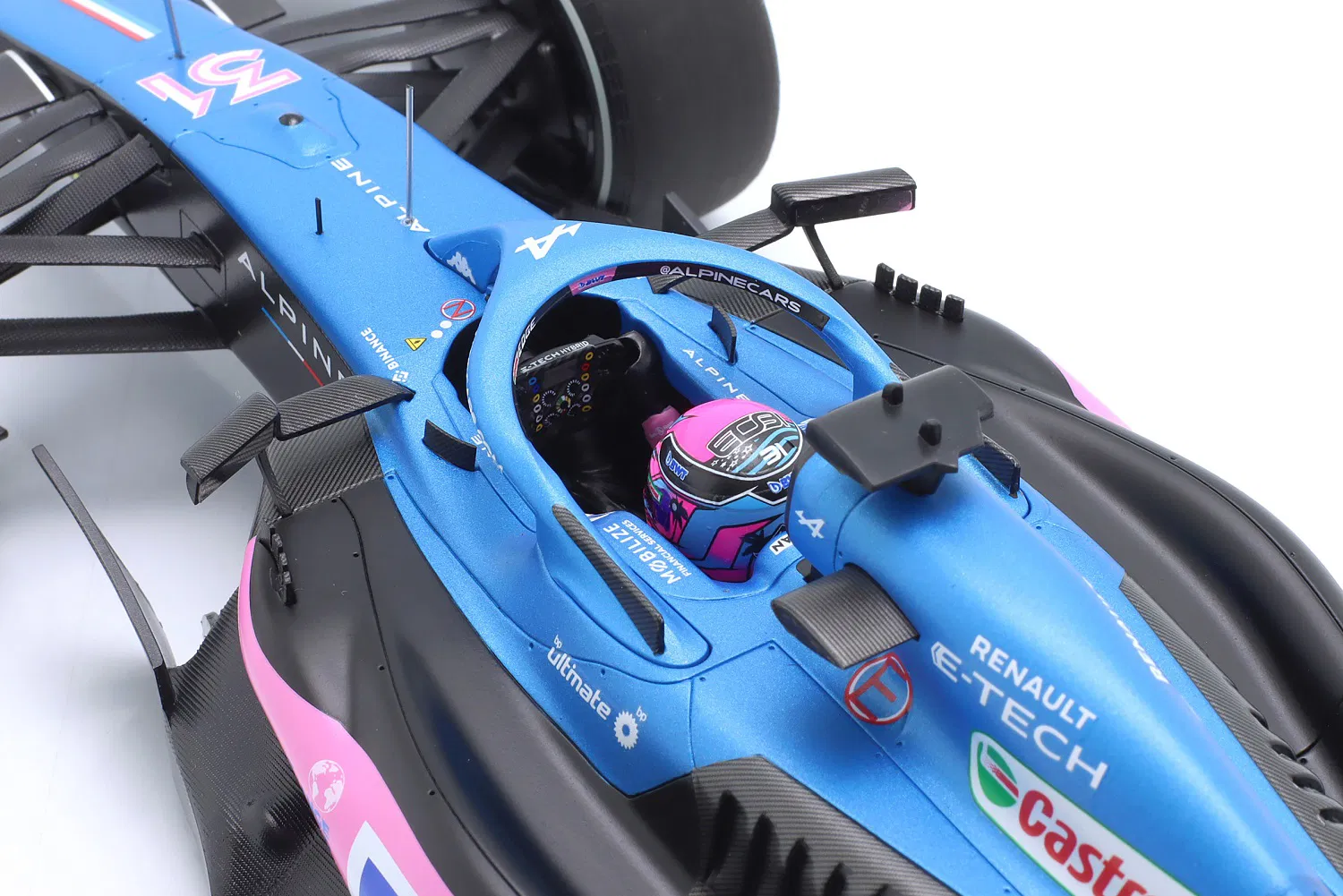 Alpine BWT F1 Team A523 #31 E.Ocon 9th Miami GP 2023 1:18 Minichamps