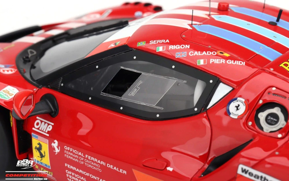 Ferrari 296 GT3 #62 A.P.Guidi/Calado/Rigon/Serra IMSA 24H Daytona 2024 1:18 B.B.R.