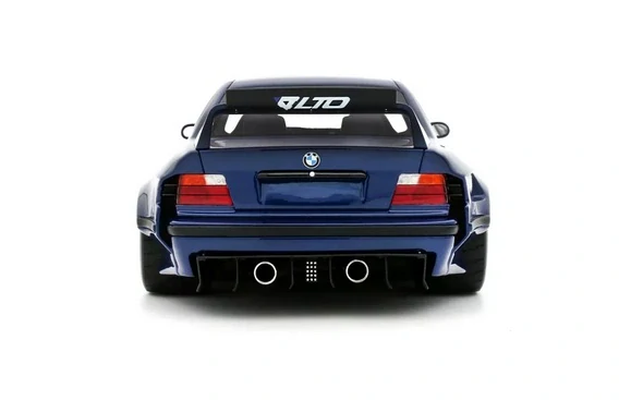 BMW E36 LTO Sedan Turbo Khyzyl Saleem 2023 avus blue 1:18 OttOmobile