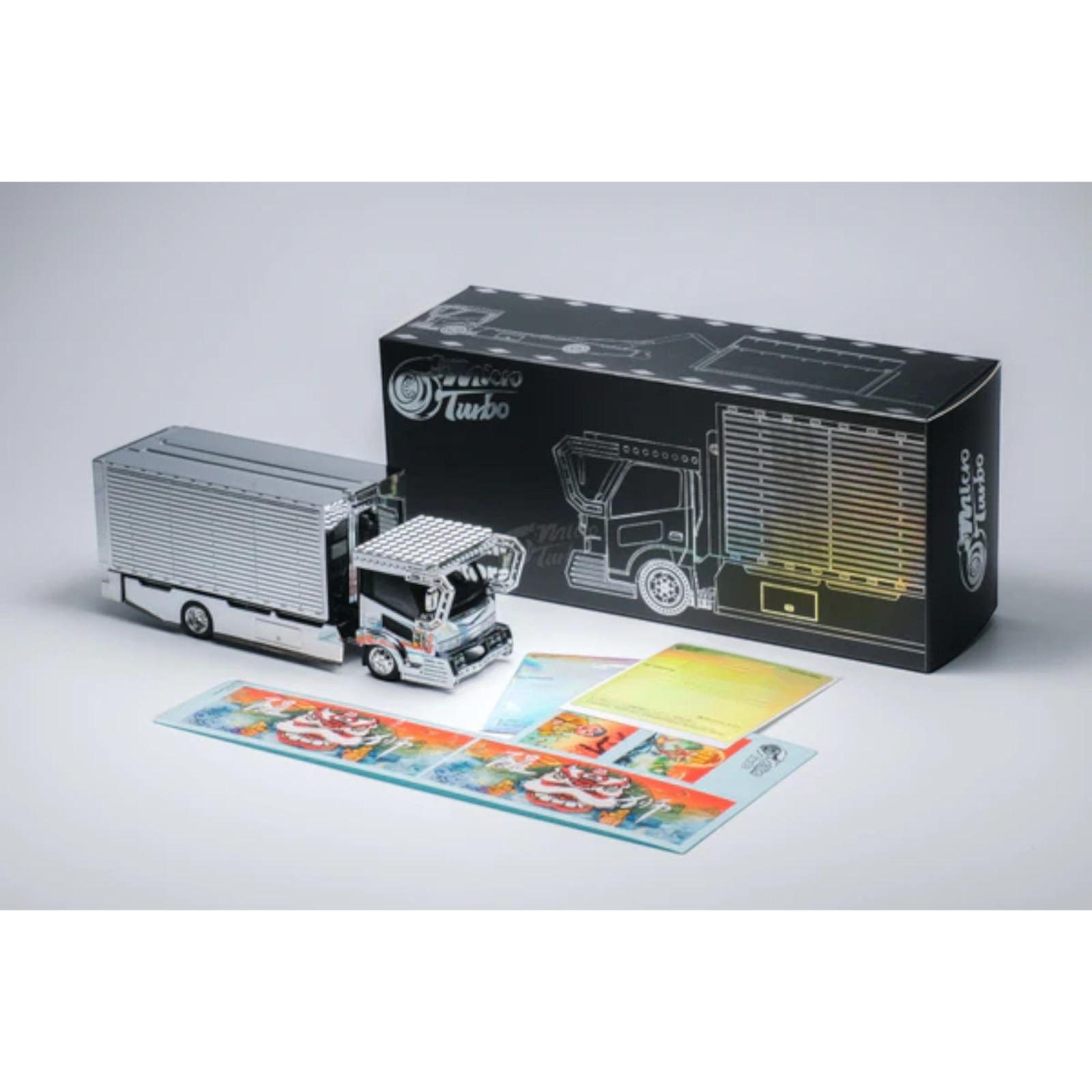 Dekotora Truck metal 1:64 Microturbo