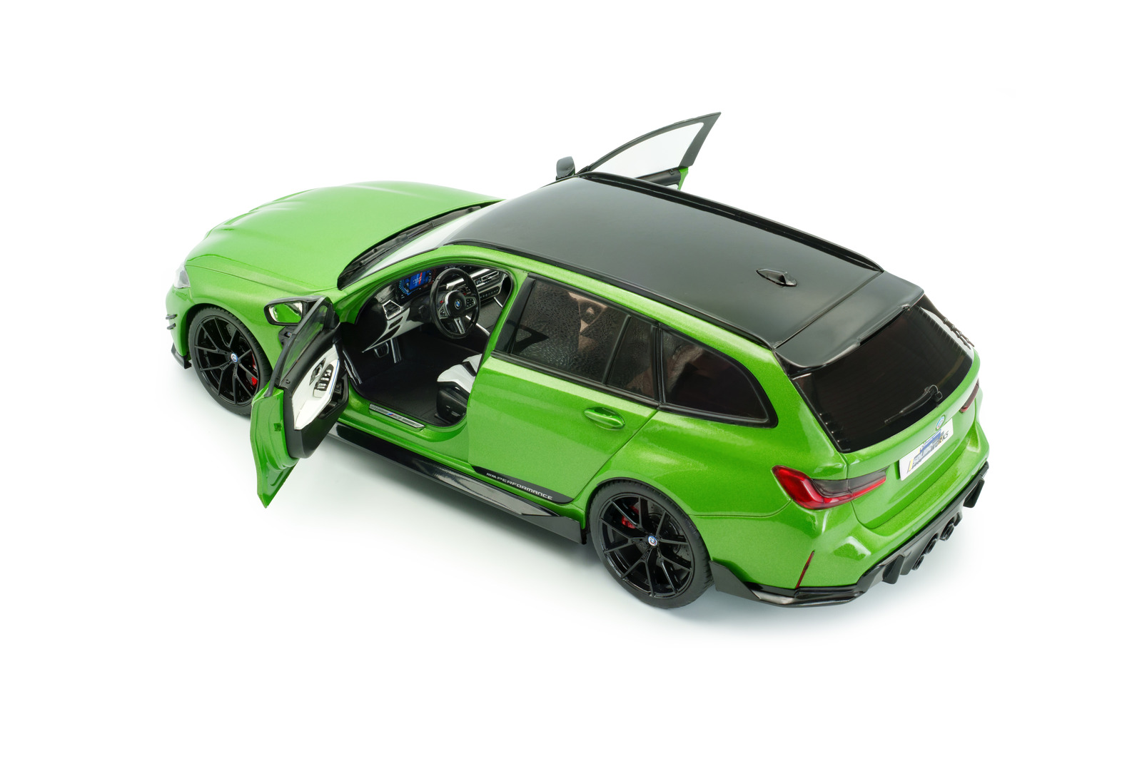 BMW M3 Touring with Performance Parts 2024 green metallic 1:18 Solido