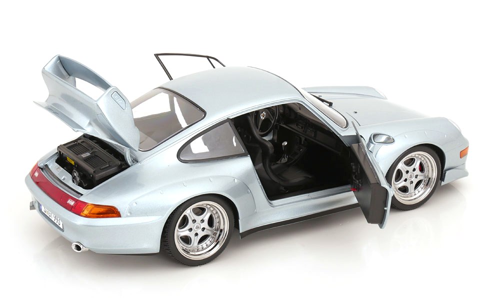 Porsche 911 993 GT2 1996 Speedline Rims silver 1:12 KK Scale