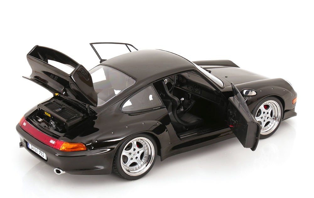 Porsche 911 993 GT2 1996 Speedline Rims black 1:12 KK Scale