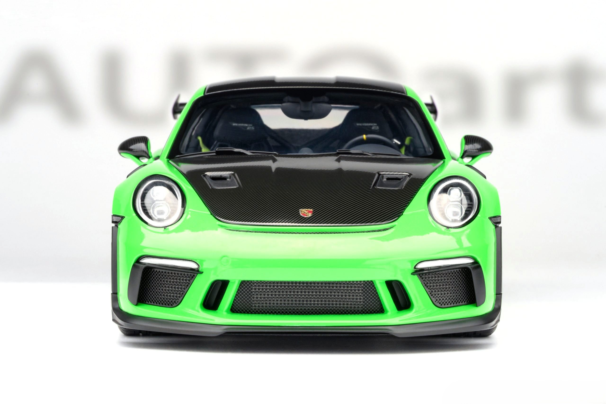 Porsche 911 GT3RS 2017 Weissach Package lizard green 1:18 AUTOart