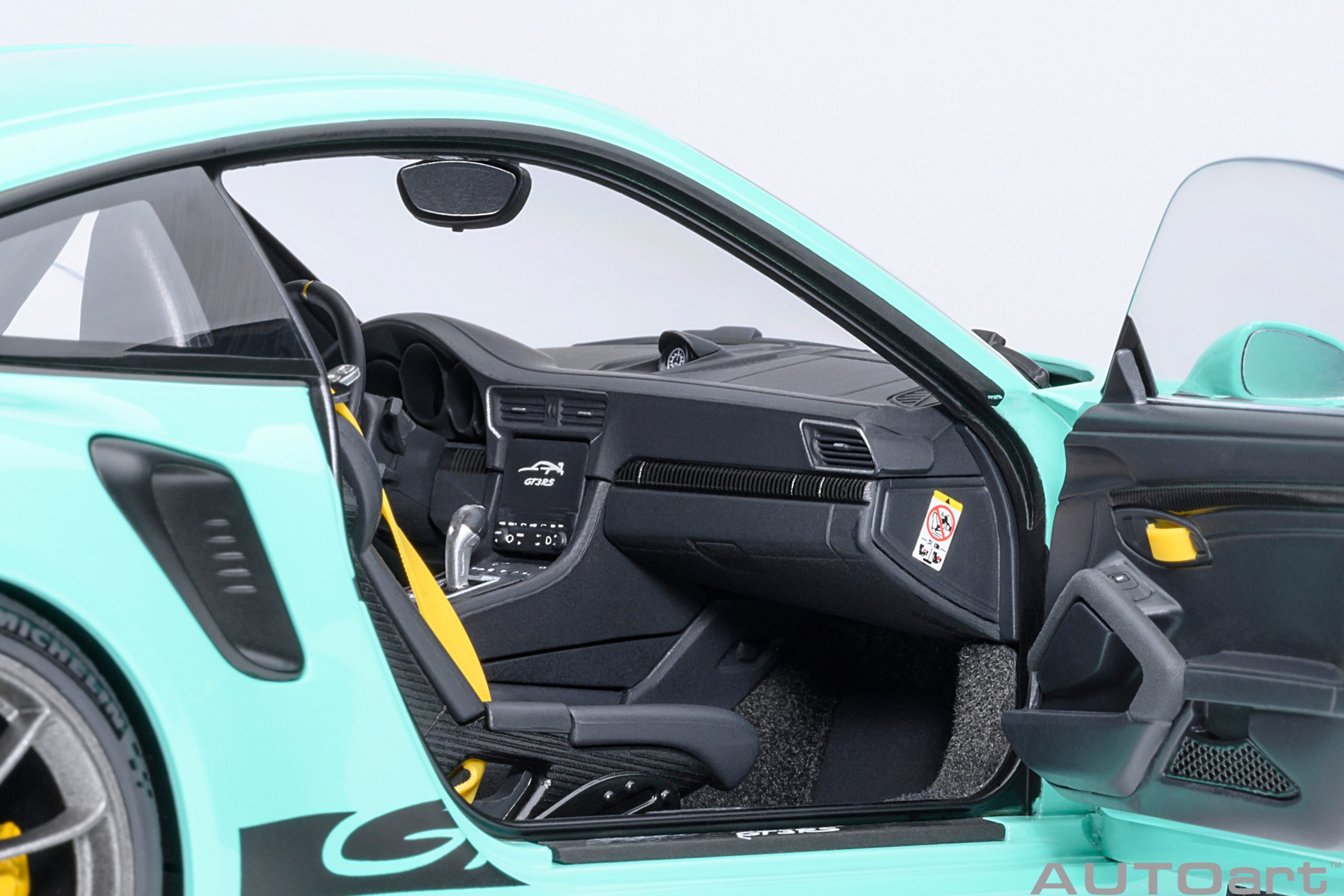 Porsche 911 911-2 GT3RS Coupe 2017 mint green 1:18 AUTOart