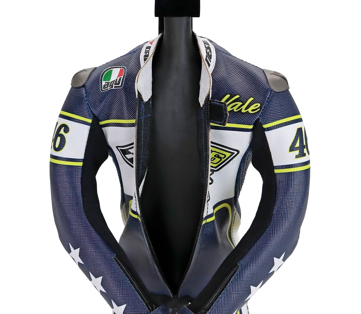 Závodní kombinéza - Dainese - Valentino Rossi Ranch Tavullia 1:4 Microart Racing