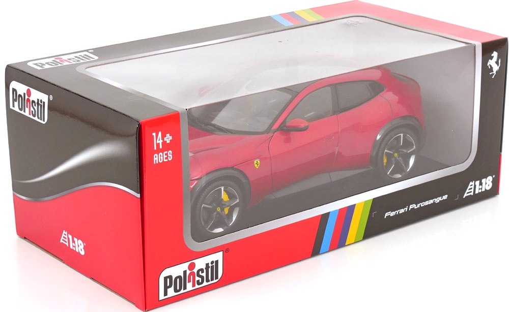 Ferrari Purosangue 2022 rosso magma 1:18 Polistil