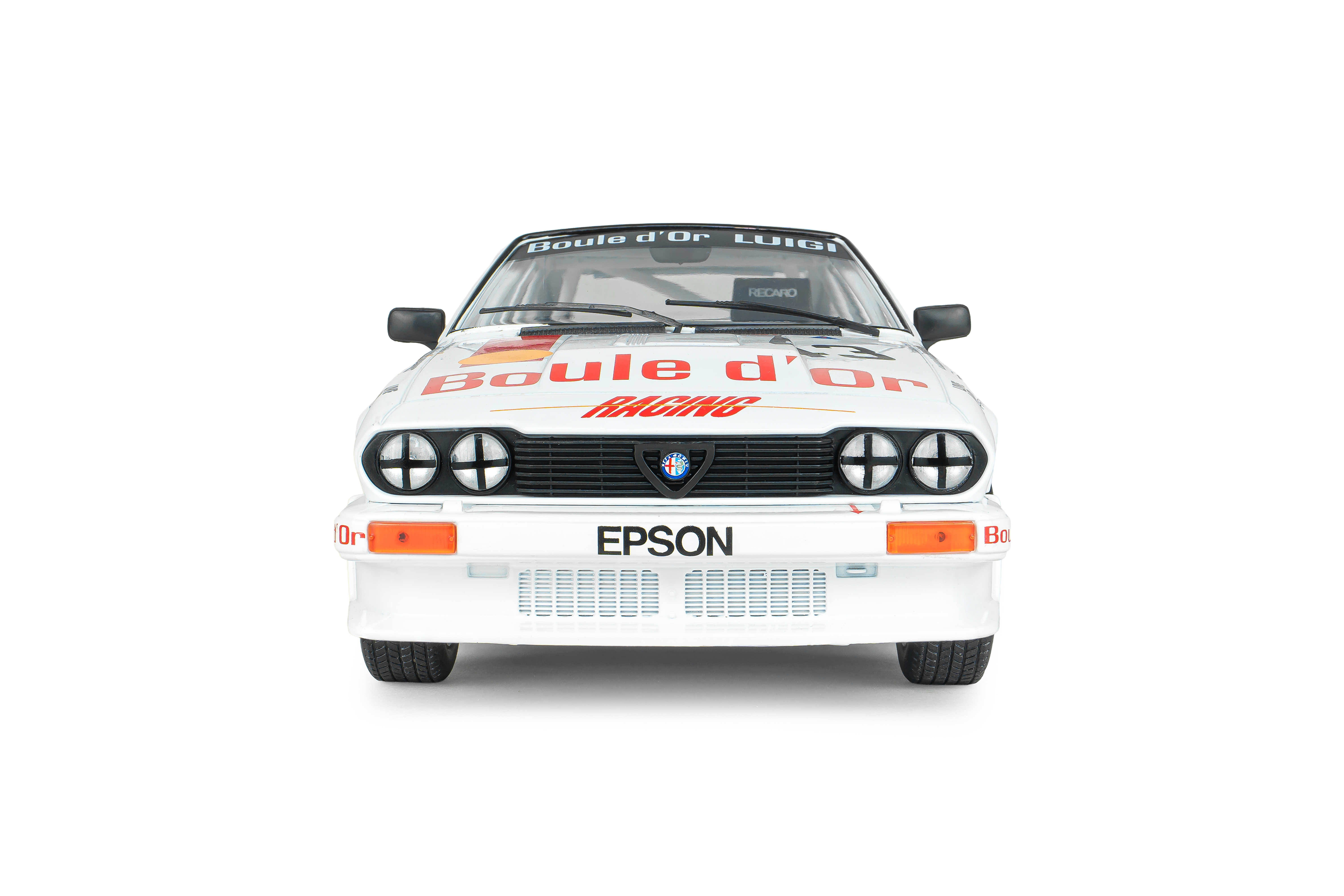 Alfa Romeo GTV6 #43 De Dryver/Boucher/Boucher 24H Spa 1985 1:18 Solido